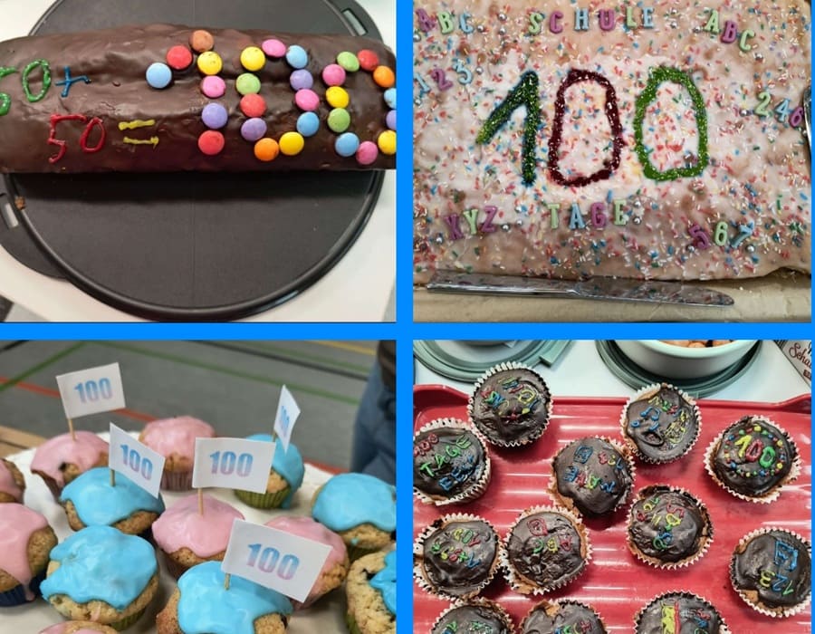 100. Schultag unserer Erstklässler